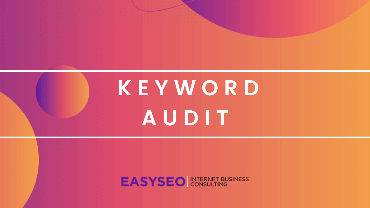 Keyword audit and research