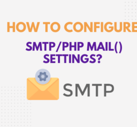 configure SMTP PHP mail settings