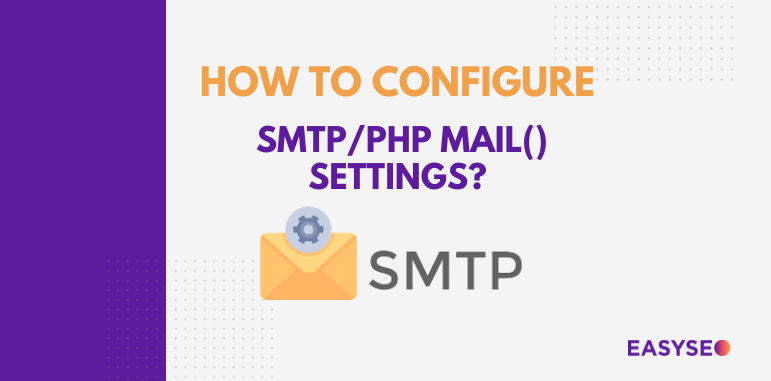 configure SMTP PHP mail settings