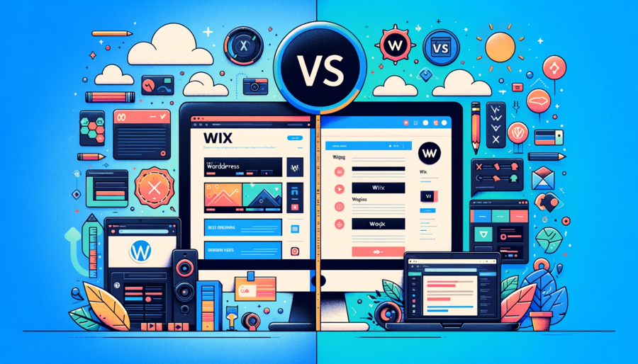 wix compete vs wordpress