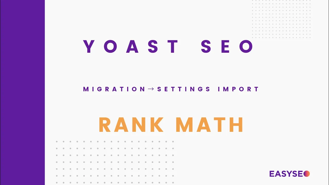 how to change yoast to rank math